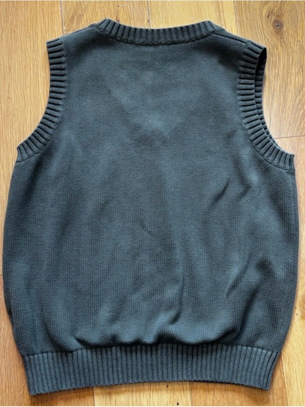 John Galt O/S Women’s V-Neck Cotton Vest - Picture 2 of 6